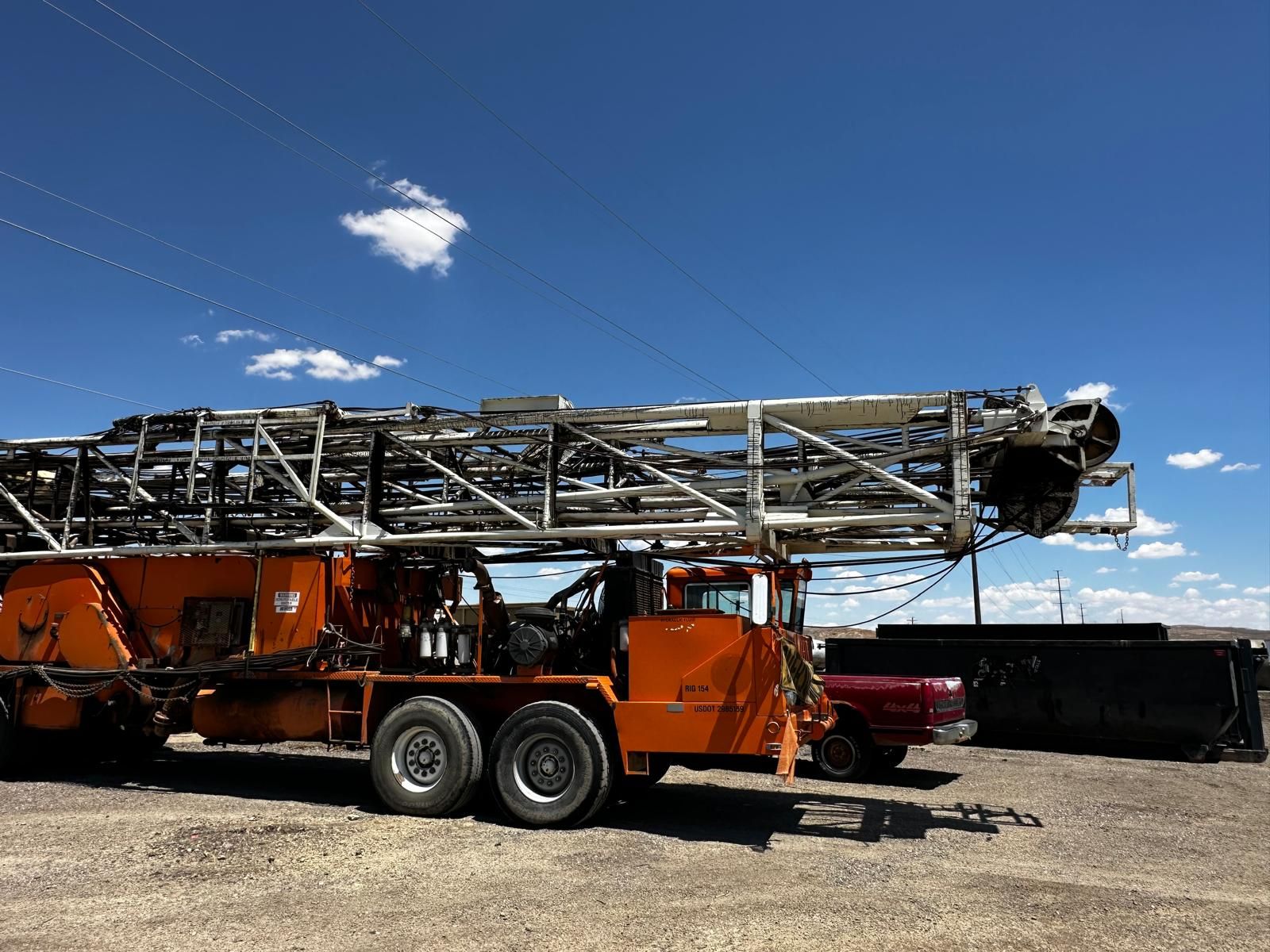 1984 FRANKS MOBILRIG 300 1287/160 DD 96’-215K 4-AXLE WELL SERVICE WORKOVER RIG