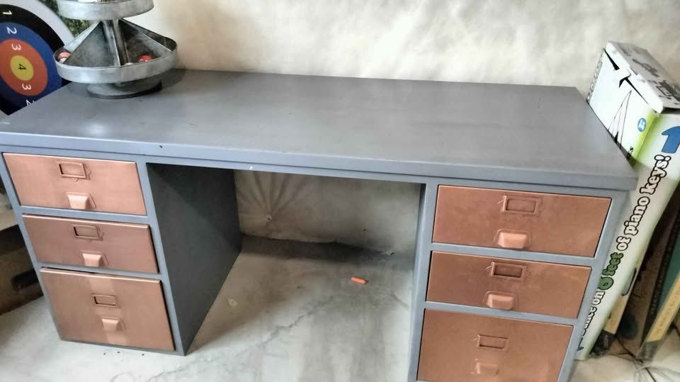 Metal Desk from Downeast