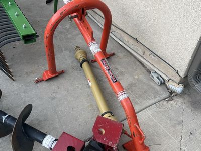 Tractor Post Hole Digger with Auger and PTO Shaft