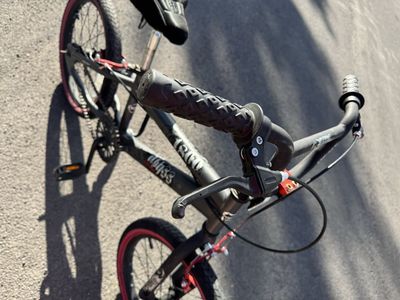 Kent Abyss kids Bike Gray with Red Rims