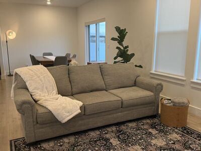 Like New Sofa - Heather Gray
