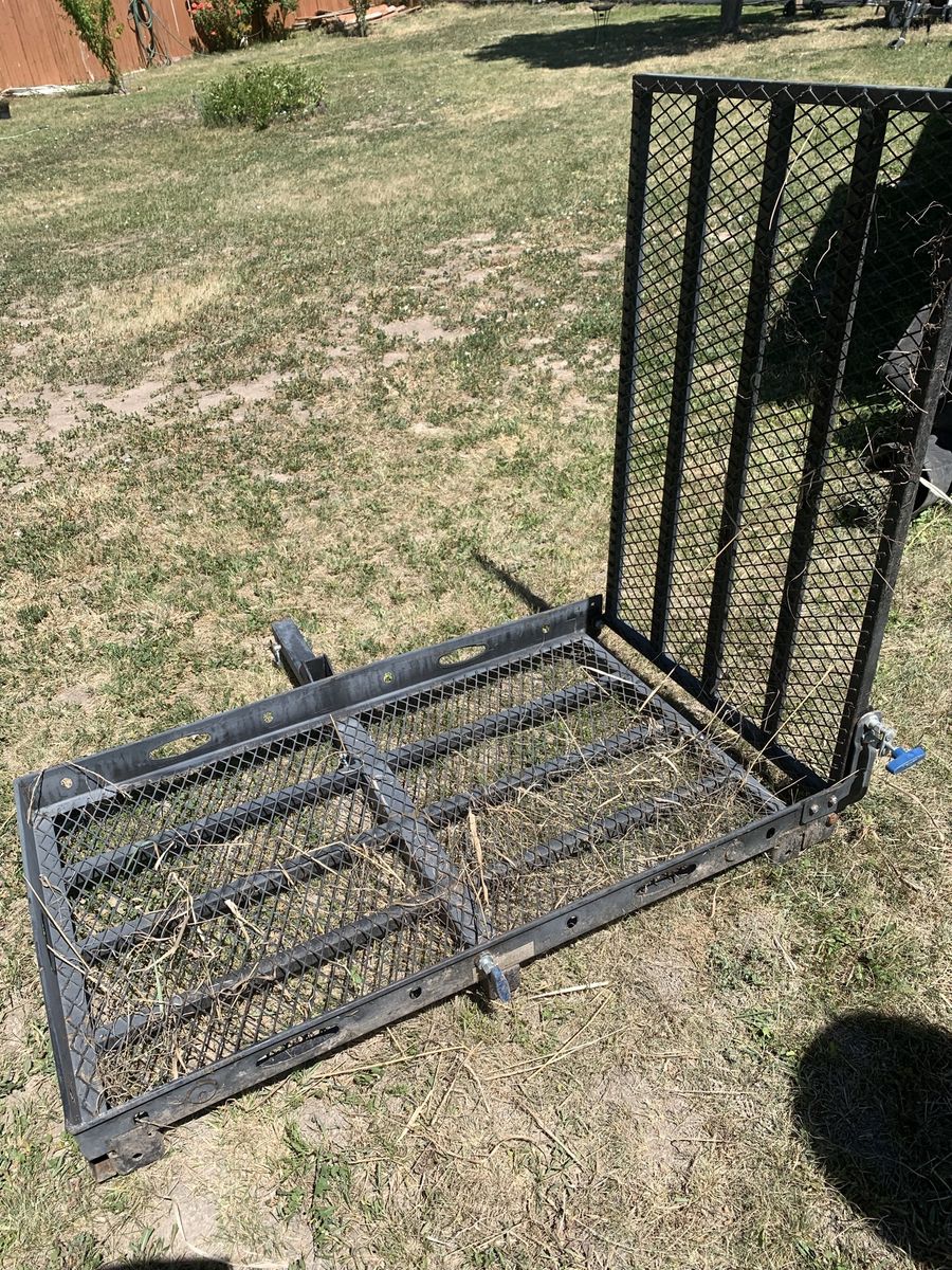 Wheel chair rack