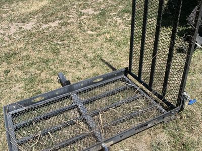Wheel chair rack