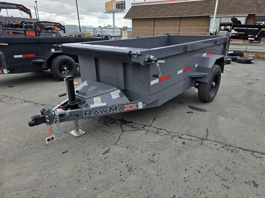 2026 RawMaxx 5X10 SDX SA 7K Dump Trailer