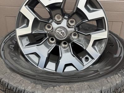 Toyota Tacoma TRD Sport Wheels 17-inch OEM Rims (Set of 4) with used tires