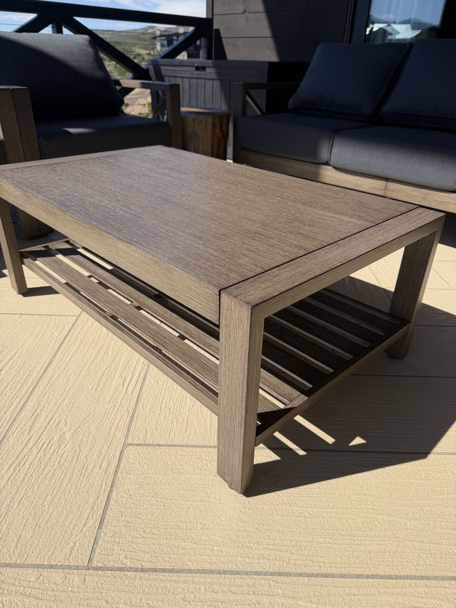 Aluminum outdoor Coffee tables