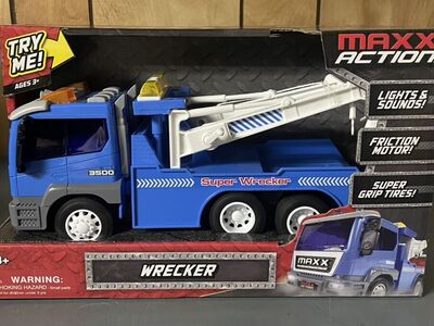 Maxx Action Long Hauler Wrecker Truck