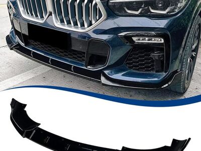 2019-2023 - BMW X6 M-Sport G06 Front Lip Bumper Spoiler Air Splitter