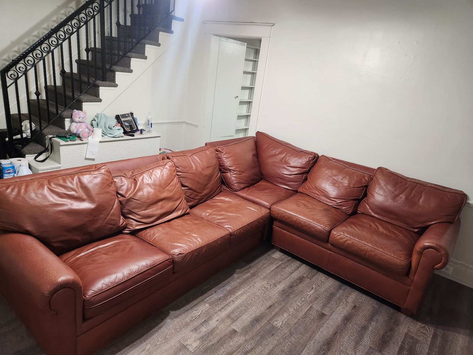 Sectional Leather Couch