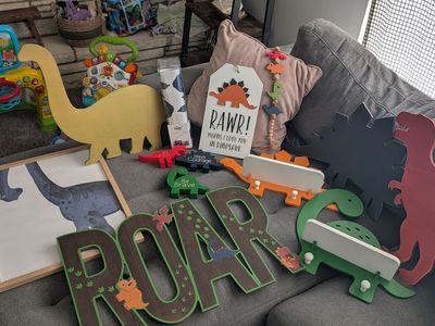 Dinosaur decor