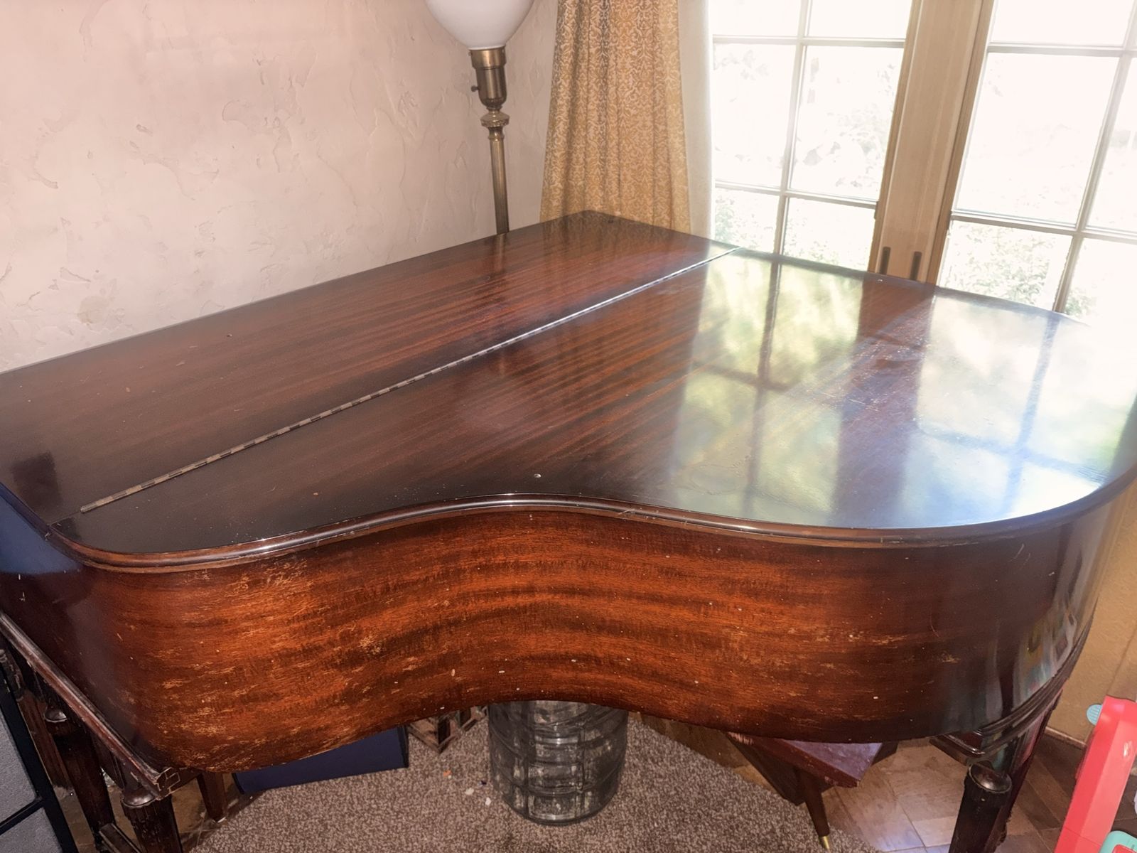 Baby grand piano