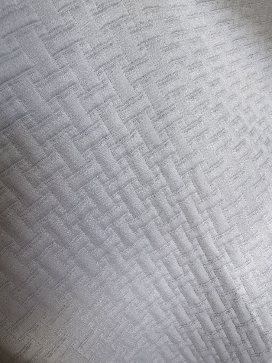 White Textured King Coverlet / Bedspread – 100” x 93” – RC Willey