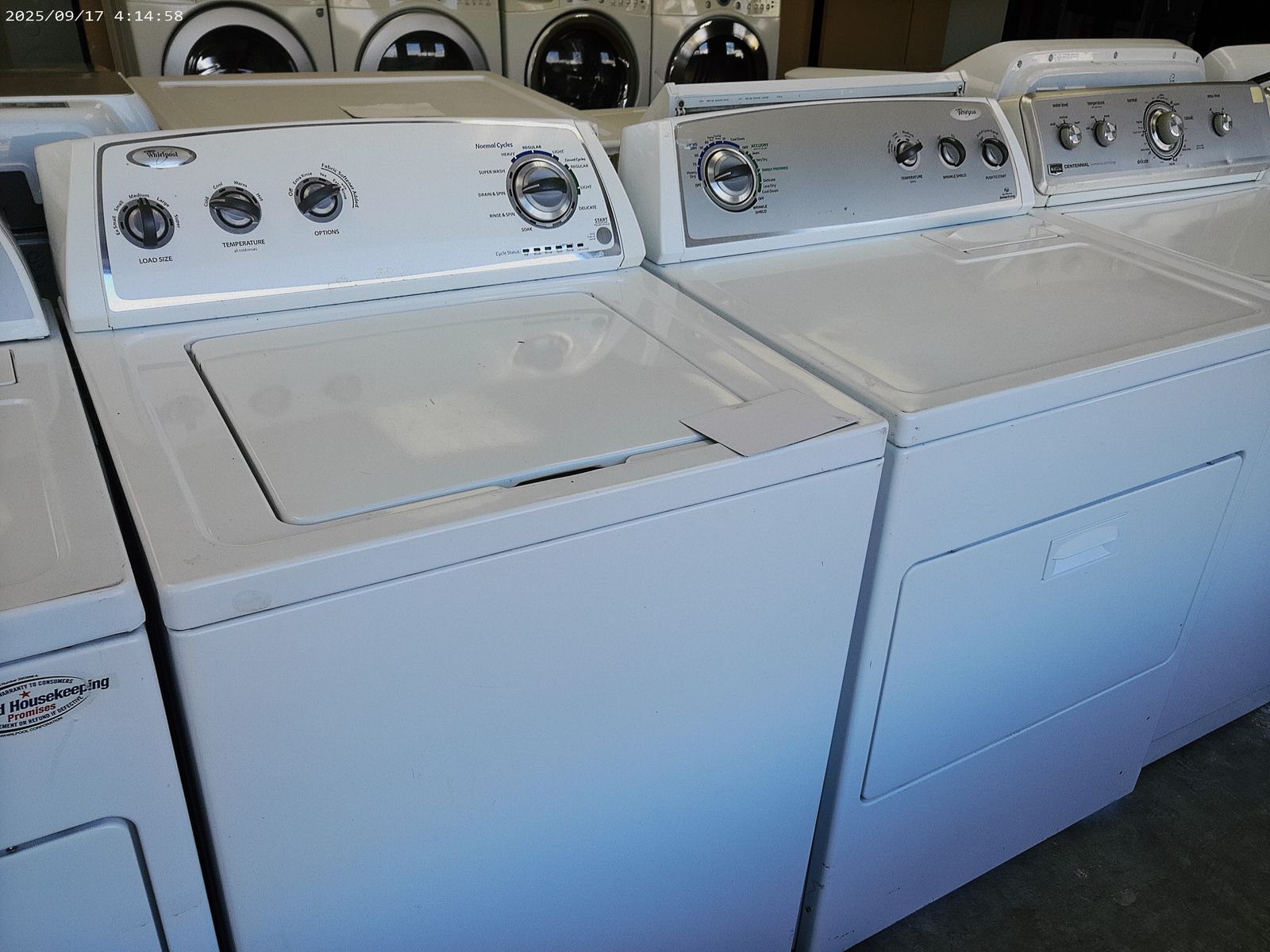 Heavy Duty Washer and Electric Dryer~Works Great~90 Day Guarantee