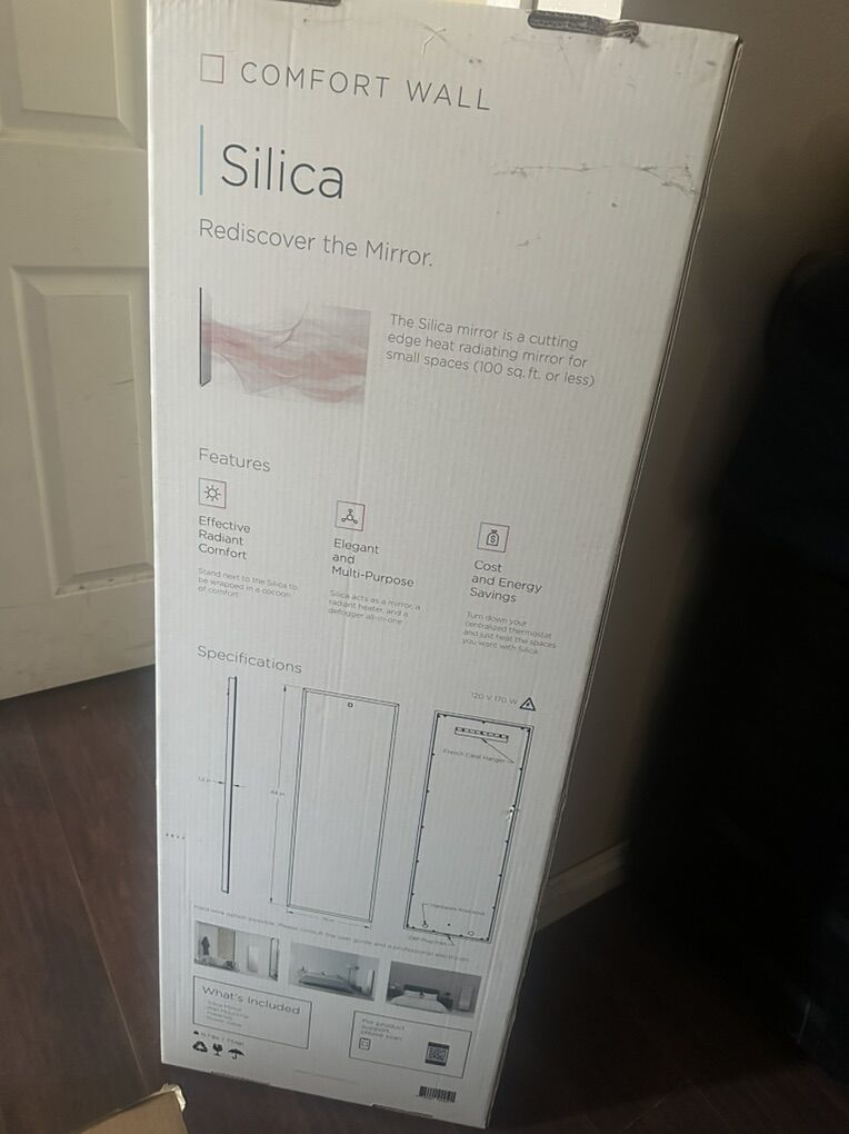 A Radiant Heating Mirror For Sale