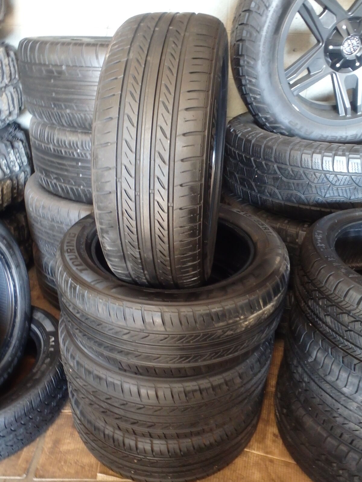 215/55R17 SENTURY TOURING SET OF USED TIRES