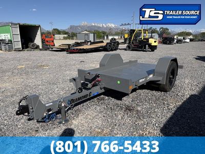 5x10 Diamond C DSA Scissor Lift Tilt Trailer - 7K GVWR -