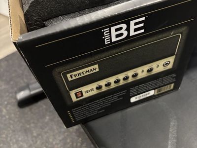 Friedman Mini BE Amp - Compact Guitar Amplifier Head with Instruction Manual