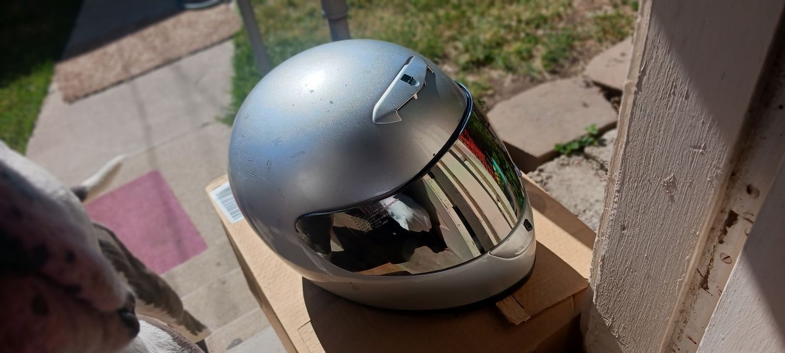 Moto helmet small