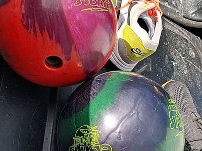 9 bowling Ball Bundle 4-5 Bags Storm RHINO Maxim + more 13-15 lbs balls " want all gone at once"