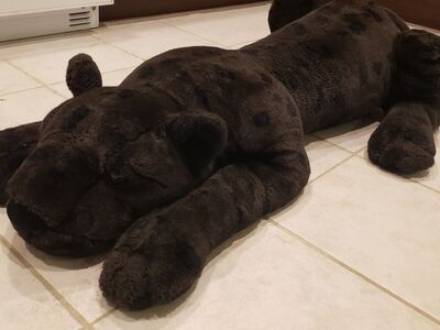 Panther stuffed animal