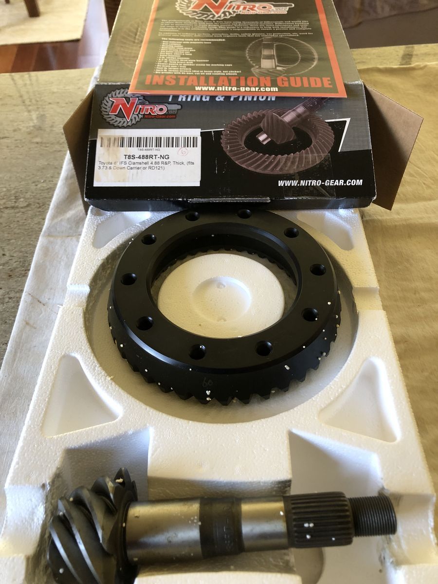 Nitro ring and pinion T8S-488RT-NG