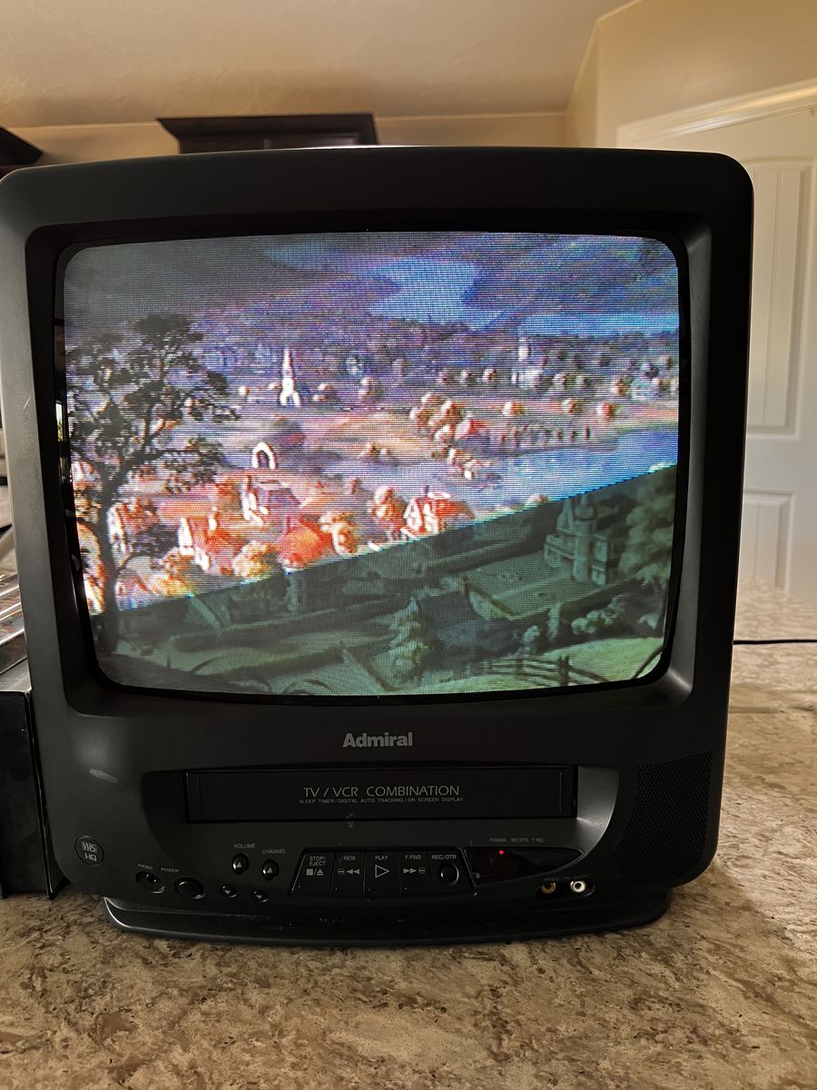 VCR TV & VHS tapes