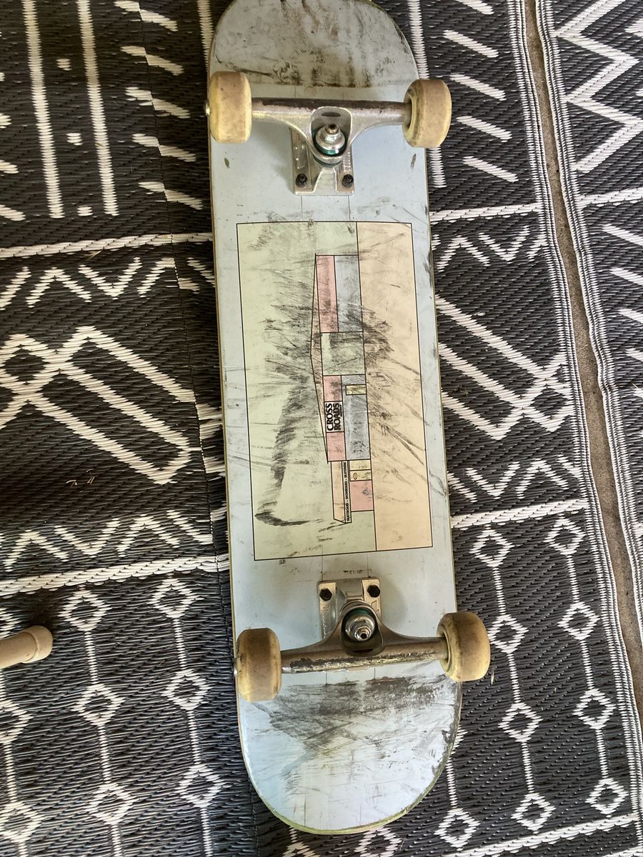Slightly used skateboard
