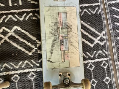 Slightly used skateboard