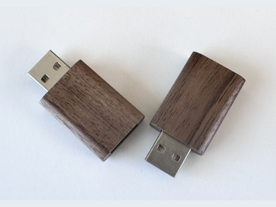 Walnut USB Data Blocker BULK