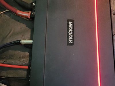 Make Offer! 12" Sundown Audio Nightshade V.5 DVC Sub W/ Kicker KX 2400.1 Mono Amp & Custom Built Enclosure