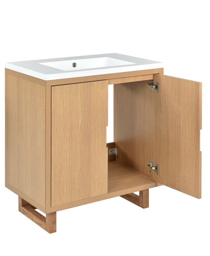 Bathroom Vanity Set With Sink - 33.9H X 30.1W
