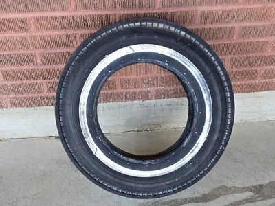 Vintage Whitewall Racecar Tire - Good For Decor