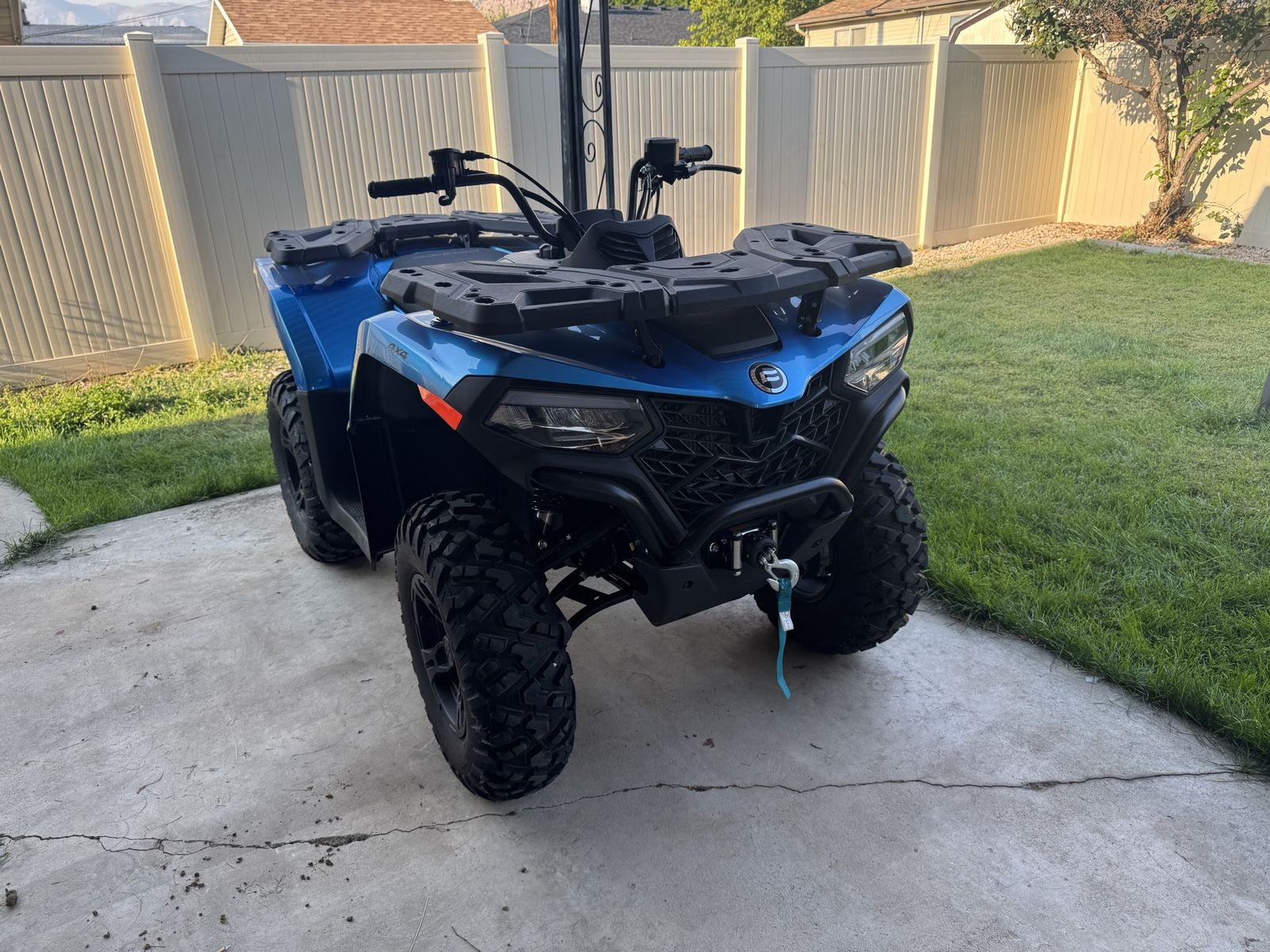2024 CFMOTO CFORCE 500 Blue ATV