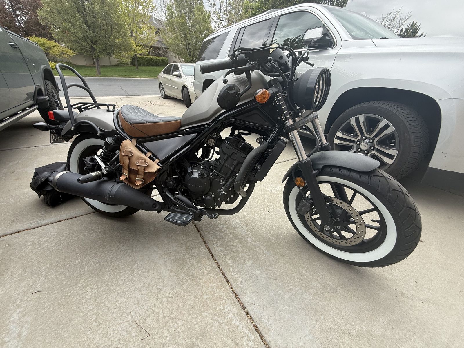 2017 Honda Rebel 300 low miles!