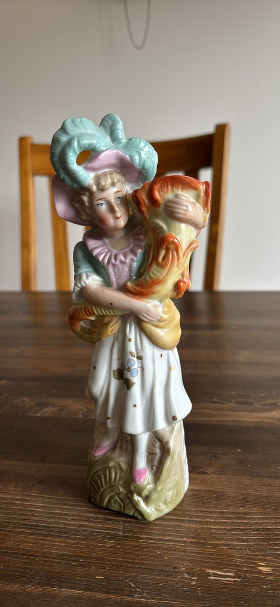Antique German porcelain spill vase approx 1875