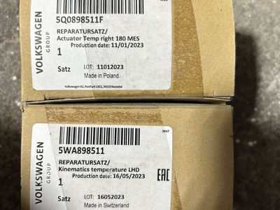 18-21 Audi HVAC A/C Heater Door Actuator