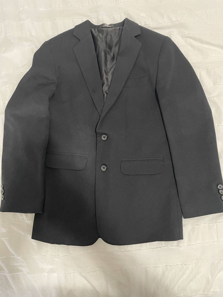Boys Black Suit Coat