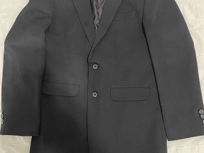 Boys Black Suit Coat