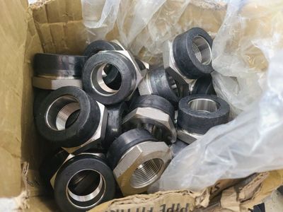 Qty 25 2" x 1-1/4" Stainless Steel Hex Bushings
