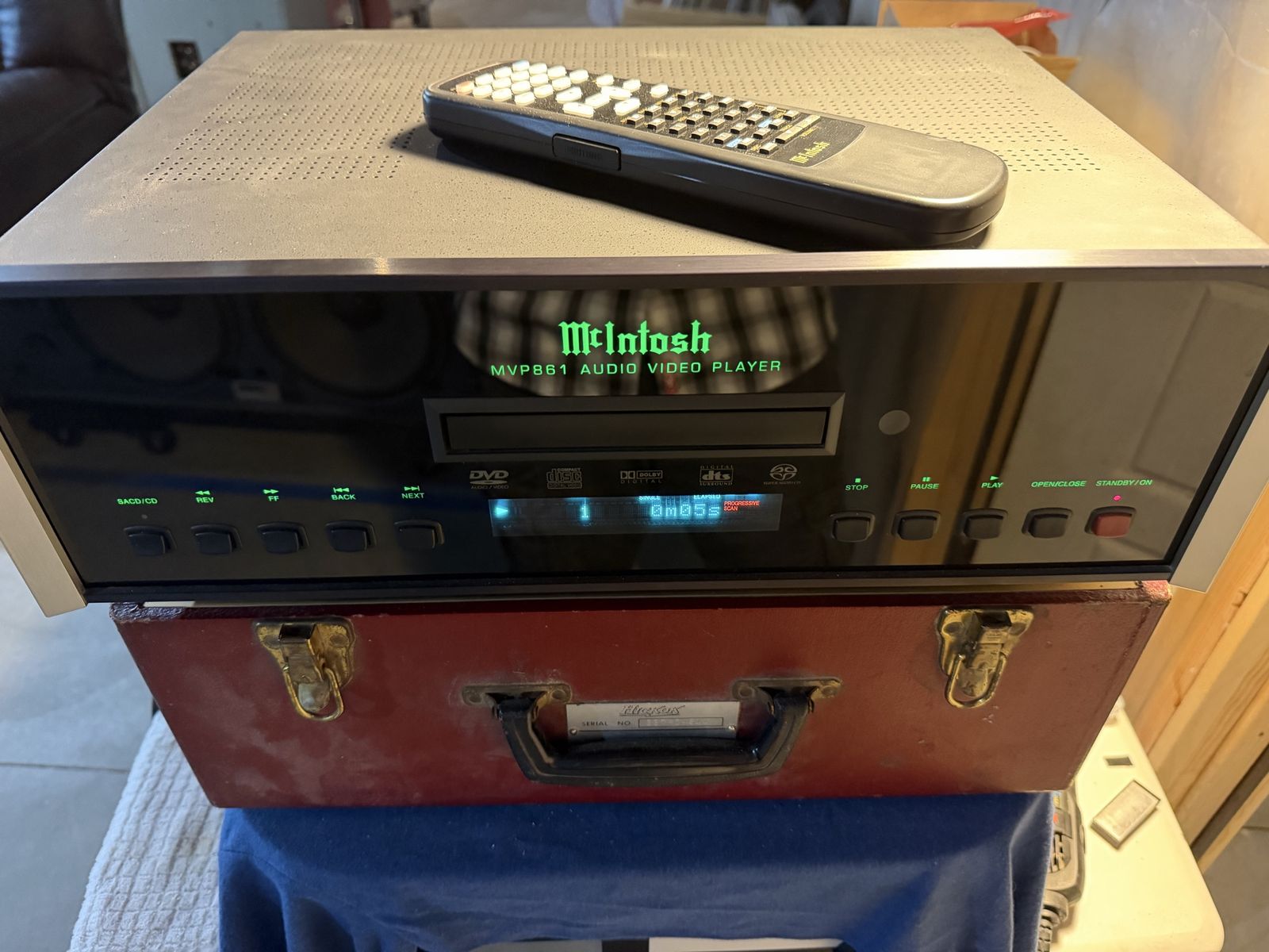 McIntosh MVP-861 CD/DVD/SACD player