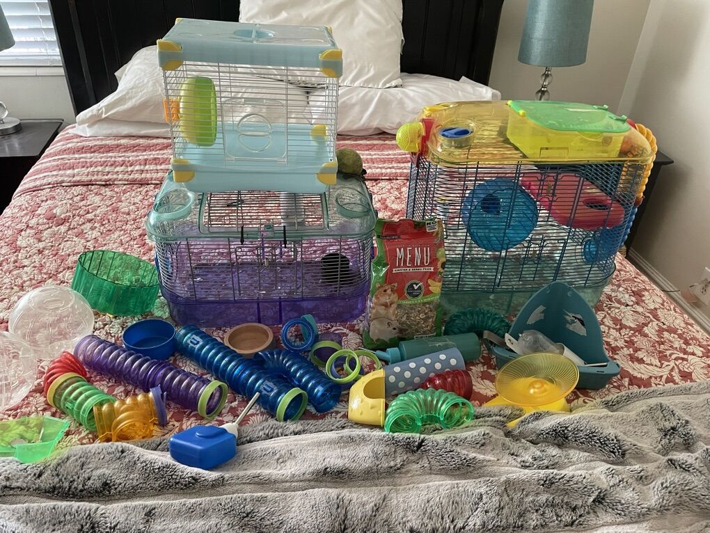 hamster Cages And Supplys