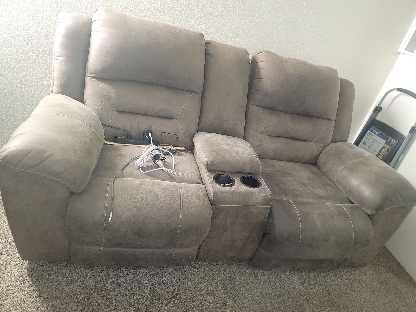 Pure Leather recliner Sofa