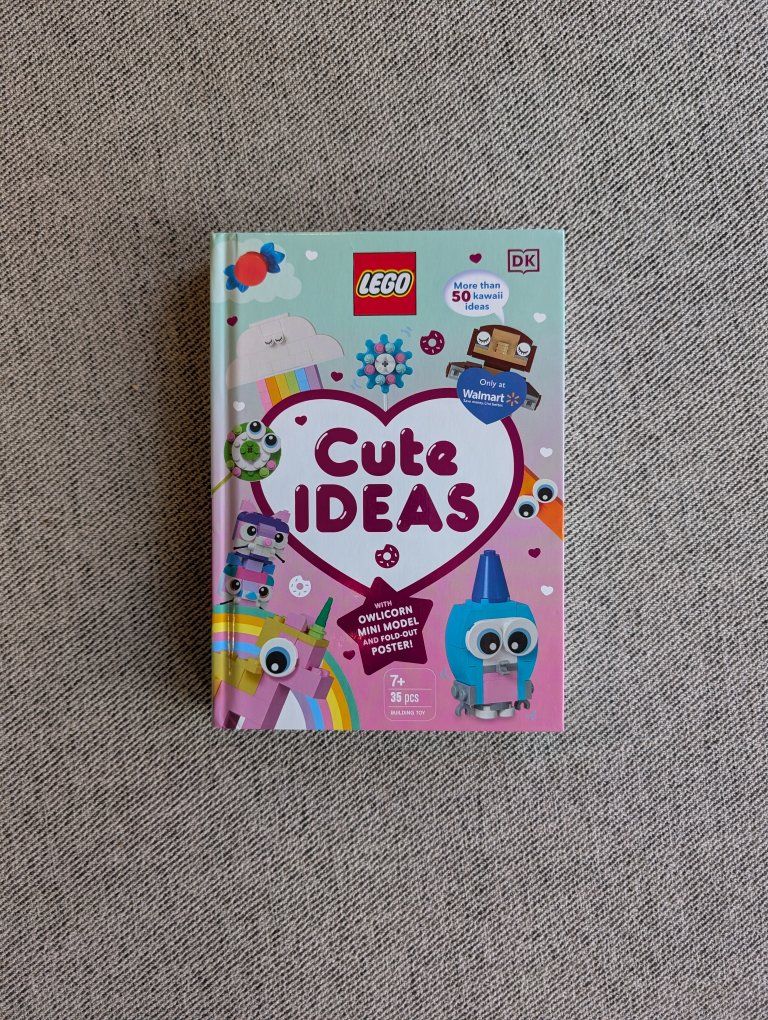 NEW! LEGO Cute Ideas Book with Mini Model and Poster