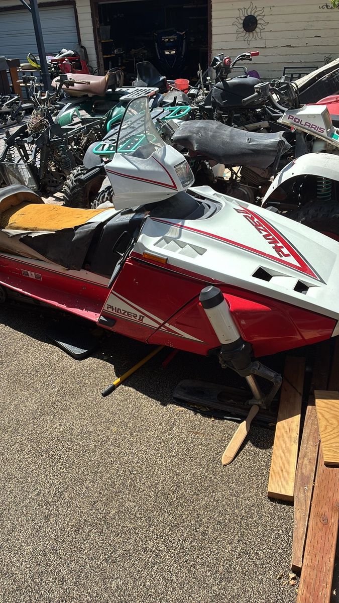 Running snowmobiles