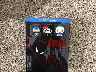 Batman Animated Series bluray W/mini Funkos