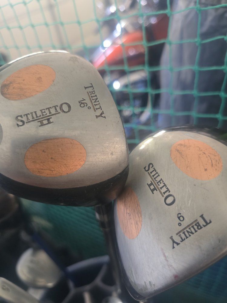 Trinity Stiletto II 9 and 16 Degree Golf Woods Set
