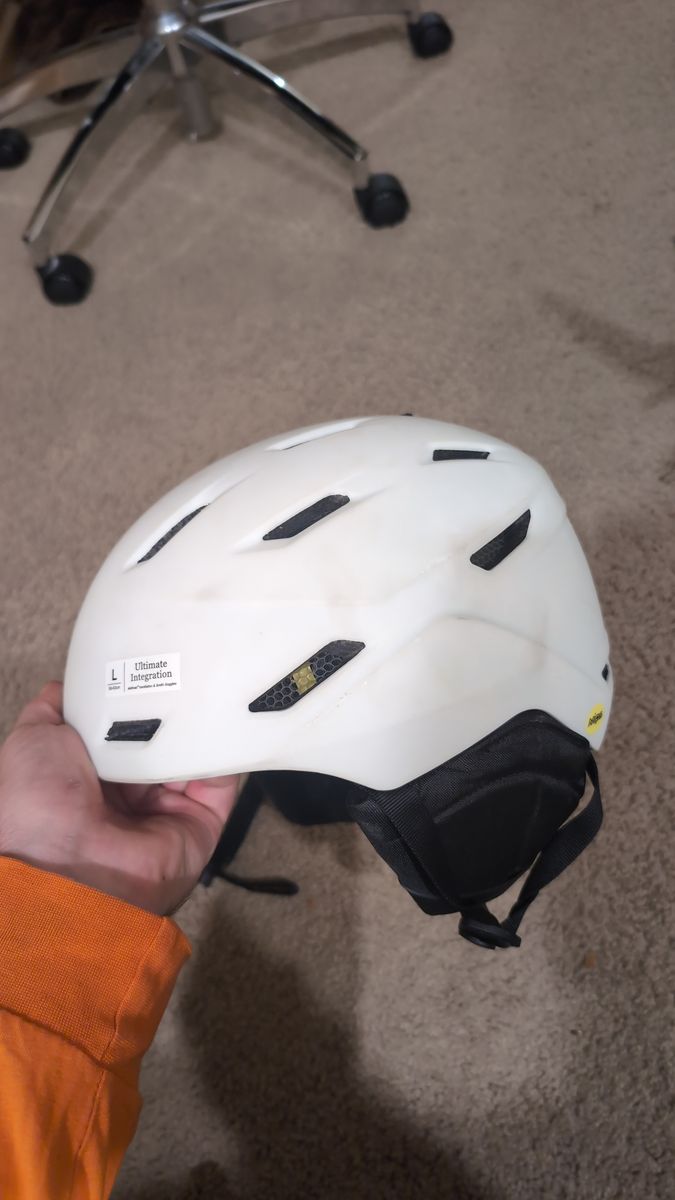 Smith Mission MIPS Ski/Snowboard Helmet - White, Size Large (59-63cm)