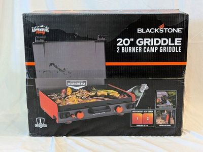 *NEW* Blackstone Adventure Ready 20" Griddle 2 Burner Camp Griddle Model 2246
