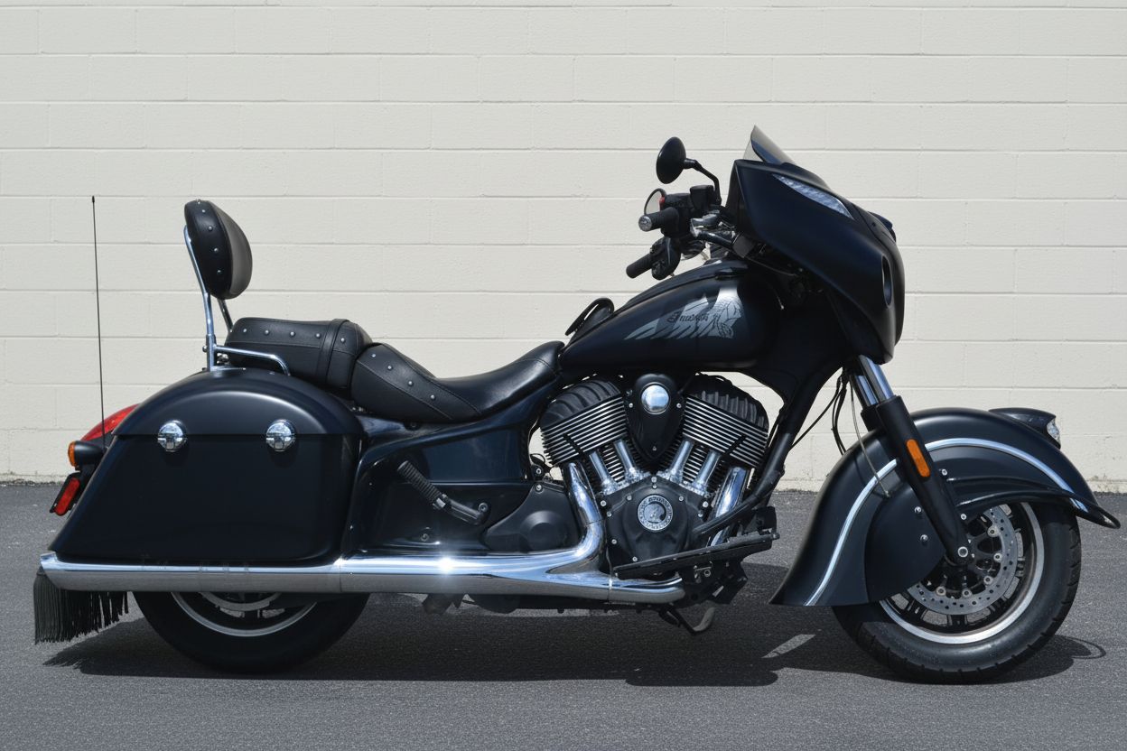 2017 Indian Chieftain Dark Horse - LOW MILES!
