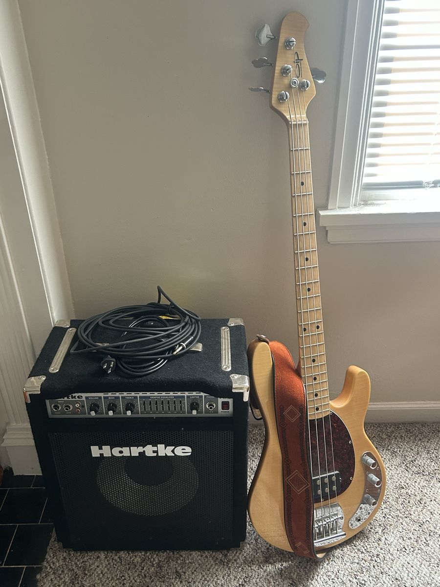 OLP Ernie Ball bass & amp